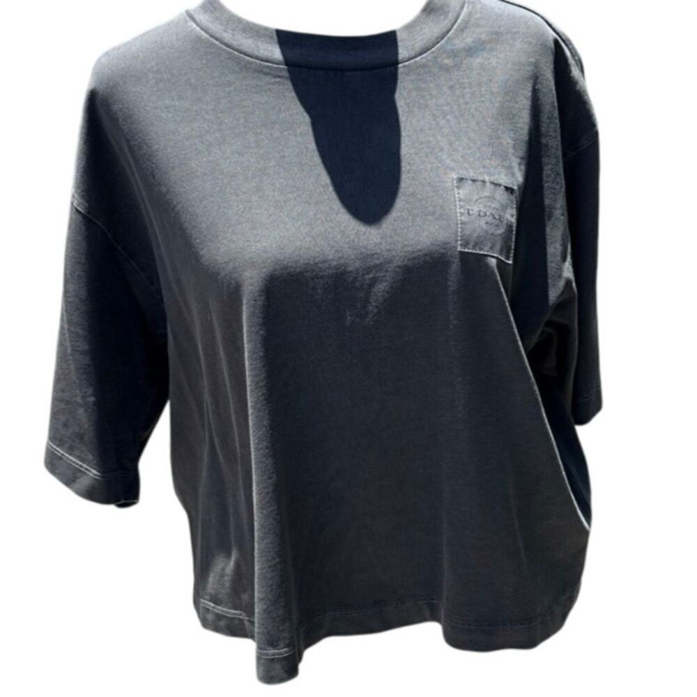COACH Cropped T-Shirt Women's Medium